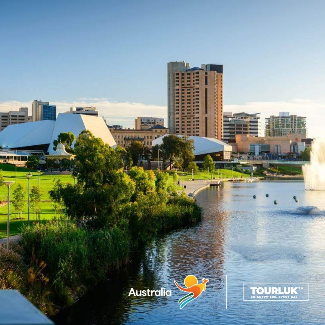Adelaide Festival Centre – biểu tượng nghệ thuật nổi tiếng tại Adelaide Úc bên dòng sông Torrens